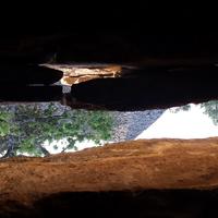 View from inside a borie near Gordes, France